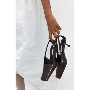 Miista Adal Brown Courts Pump - Eur36 Us 5.5
